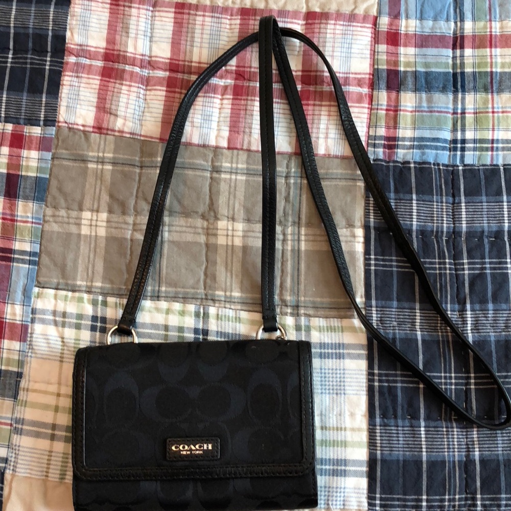 Coach over the should Wallet/small purse